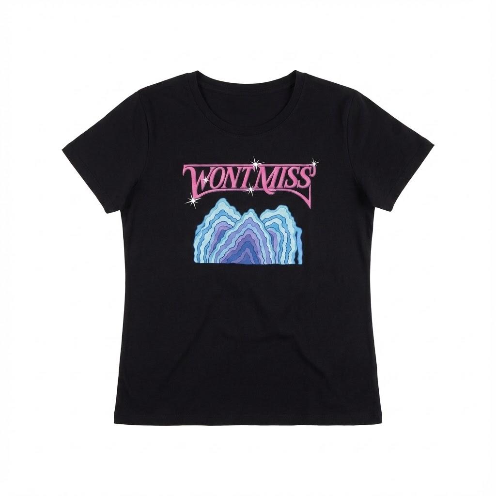 T-shirt Black Size Small 