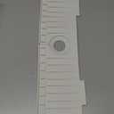 Silicone Sink Splash Guard 20 Inch Extended Ramp Kitchen Faucet Mat Bathroom Kitchen Sink Non-Slip Splashproof Drying Placemat (White, L(20" x 5.7"))