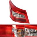 munirater Tail Light Assembly Left Side Replacement for Sentra 2016 Tail Light Rear Brake Lamp 265553YU0A NI2804108