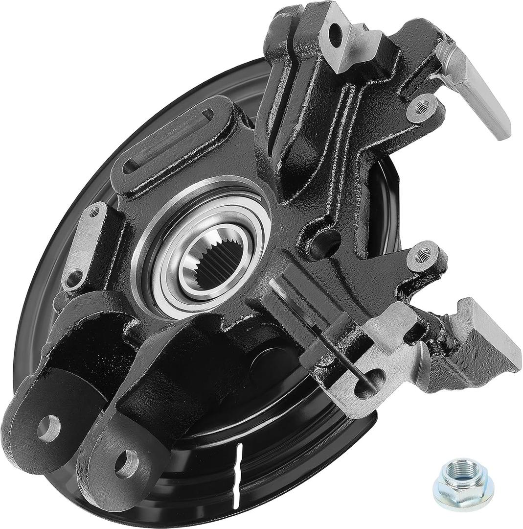 698-012 Rear Right Steering Knuckle & Wheel Bearing Hub Assembly Compatible with Ford Explorer 2002-2005, Explorer Sport 2002-2003, w/5-Lug, Passenger Side