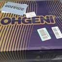 OhGeni Cooling 4 Inch Full Size Dual Layer Mattress Topper, 2 Inch Gel Memory Foam, 2 Inch Soft Pillow Top Pad, Bedroom Essentials Mattresses Cover, Extra Comfortable Sleep and Back Pain Relief