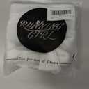 RUNNING GIRL High Impact Sports Bras for Women, High Support Running Strappy Women's Sports Bra with Sewn in Pads (White, M)