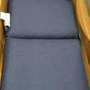 Arden Outdoor Chair Cushion, 21 x 20, Rain-Proof, Fade Resistant 20 x 21, Sapphire Blue Leala