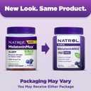 Natrol MelatoninMax, Sleep Gummies for Adults, Blueberry Flavor, 10 mg, 80 Count, Up to an 80 Day Supply (Pack of 12) (EXP 05/06/26)