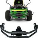 NIXFACE Rear Bumper Bar W/Hitch Kit Zero-Turn Mowers Replacement Compatible with John Deere Z235 Z255 Z335E Z335M Z345M Z345R Z355E Z375R