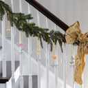 Bucherry 24 Pcs Christian Christmas Ornaments Bulk 3.15 Inch Christian Gifts for Women Colorful Flower Religious Ornament for Christmas Tree Faith Inspirational Gifts for Xmas Church Mom Women