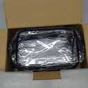 16 Pieces Clear Makeup Bags Bulk, TSA Approved Toiletry Bag for Travel, PVC Waterproof Travel Small Pouches Clear Pouch with Zipper for Men and Women Carry-on Travel Essentials Cosmetic Bags (Black)