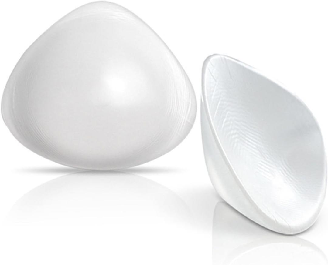 1 Pair Silicone Bra Inserts Pads Breast Forms Enhancers Mastectomy Swim Hot Spring