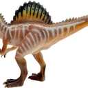 Gemini&Genius Spinosaurus Action Figure with Moveable Jaw, Dinosaur Toy for Kids, Early Science Dino Education, Collectible Display Toy and Creative Gift for The Dino Lovers