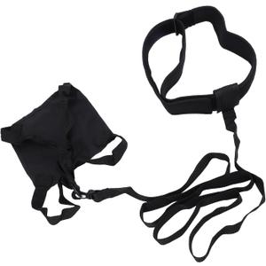 Swim Parachute, Swimming Resistance Belt Swim Training Exerciser Belt with Drag Parachute, Swimming Harness Swim Training Equipment for Adults and Kids (20cm)
