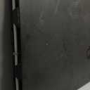 34" Square Folding Card Table, Fold-in-Half Utility Dining Portable Table Heavy Duty HDPE Plastic Foldable with Carrying Handle Indoor Outdoor for Picnic, Camping, Party, Black