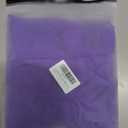 Women's Mesh Lingerie Fishnet Babydoll Mini Dress Bodysuit See Through Shirts Long Sleeves Lingerie Bodysuit Cover Up (Purple)