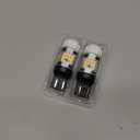 LASFIT 7440 LED Bulb Anti Hyper Flash Canbus 7443 Front or Rear Turn Signal Light 7444na 7441 7444 7440NA W21W WY21W Bulbs No Load Resistor Need, Upgraded Amber (Pack of 2)