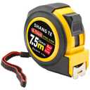 Tape Measure 25 ft, Steel Measuring Tape Retractable, 25-Foot Basics Self-Locking Measurement Tape, Self Lock Auto Tape Rule Imperial/Metric Measure for Body Measurements