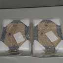 eletecpro 4x6 Picture Frames Set of 4, Vintage Gold Photo Frames with Glass, Displays 3.5x5 Photo with Mat or 4x6 without Mat for Tabletop or Wall Decor, Gold