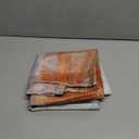 Rustic Farmhouse Shower Curtain, Farm Orange Daisy Floral Fall Flowers and Butterfly on Country Wooden Autumn Shower Curtain for Bathroom, Yellow Grey Gray Red Gold Curtain with 12PCS Hooks, 70X70IN