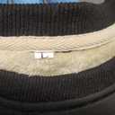 Gihuo Women's Winter Fleece Sherpa Lined Crewneck Pullover Sweatshirt (Large, Black)