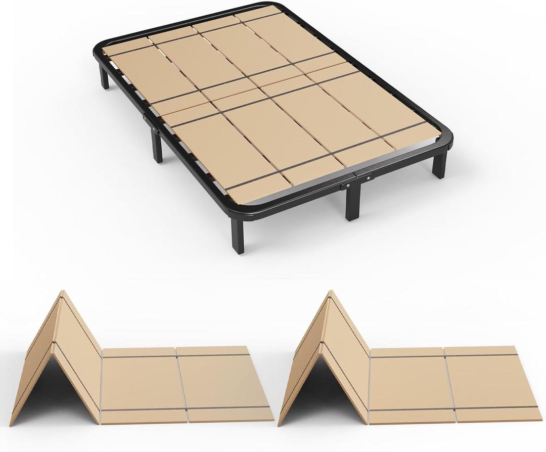 Imperijade   & Thickest  Premium 10mm Premium (76'x 54' Full Size) | Full Bunkie Board| Bed Support Slats | Bed Board | Modular Portability Design, Easy Setup | Full