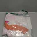 chouyatou Women's Color Block Long Sleeve Button Down Boyfriend Shirt Blouses (Large, Rose Red)