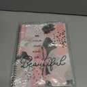 Softcover Own Kind of Beautiful 8.5" x 11" Motivational Spiral Notebook/Journal, 120 College Ruled Pages, Durable Gloss Laminated Cover, Black Wire-o Spiral. Made in the USA