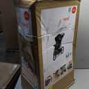 Munchkin Float Foldable Portable High Chair, Toddler High Chair, Black