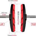 CNC 2 Pairs Bicycle V-Brake Pads, Bike 70mm V Brake Blocks Set, Cantilever Brake Pads Shoes for Mountain/Road/Kids/MTB/Children's/Cycle Bike Rim.