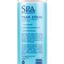 TropiClean SPA Tear Stain Remover for Dogs | Blueberry Facial Shampoo | Odor Eliminator | Tearless | Whitening and Brightening | Made in USA | 8oz.