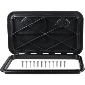 NovelBee Marine Deck Hatch,14" x 24" Boat Rectangle Deck Hatch Lid for Marine Caravan RV