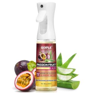 10fl oz Loc Moisturizing Spray for Dull, Dry Locs - Daily Passion Fruit Hair and Scalp Moisturizer for Dreadlocks, Locs, Microlocks, Braids- Lightweight Refreshing Moisturizer Loc Spray for Anti-frizz