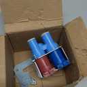 BlueStars Ultra Durable WR57X10032 WR57X33326 Refrigerator Water Valve Dual Solenoid Valve - Compatible with G.E Refrigerators - Replaces AP3192626 WR57X10040 AP3672839 PS901314