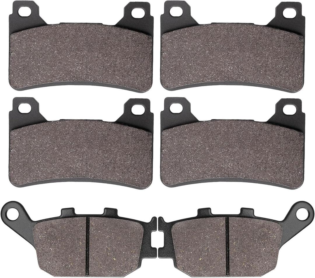 Front and Rear Brake Pads for Honda CBR600RR CBR600 RR 2003-2006 / CBR1000RR CBR 1000 RR CBR 1000RR Fireblade 2004 2005