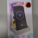 2 PCs Phone Holder Wavy Led Light & Mirror