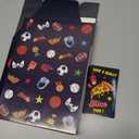 Gloween Valentines Day Boxes and Cards for Kids Classroom School Exchange, Great Valentines Gifts Party Favors for Boys Girls - 1 Mailbox, 32 Valentine Cards, 1 Teacher Card, Stickers (Games & Sports)