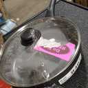 GoodCook Everyday Deep Sauté Pan with Lid, Aluminum Nonstick Construction, 11-Inch, Black