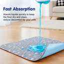 Pee Pads with Pheromones, Elite Pads for Cats, Washable Pee Pads for Dogs, Leak-Proof & Anti-Slip Pet Training Pad for Home & Travel (Brown, M: 23.6" 15.7")