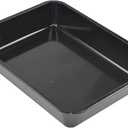 Black Metal High-Sided Oven Dish (13.5 x 9In.)