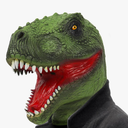 Dinosaur Mask Funny Mask for Adult Dino mask Realistic Latex Animal Head Halloween Cosplay Costume Props for Christmas Easter