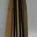 CorkLatta Black Shower Curtain Rod 32 to 43 Inch,1 Inch Diameter Adjustable Spring Tension Stainless Steel Telescoping Rod,Easy Install,No Rust