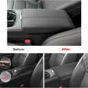 SXCY for 2025 2026 Nissan Murano Armrest Cover for 2025 2026 Nissan Murano Accessories 2025 2026 Murano Center Console Cover 2025 2026 Murano Middle Console Cover (Thin Cover with Black Line)