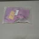 SUOSDEY Womens Lace-up Corset Belt Transparent PVC Lace Vintage Elastic Waist Belt for Dress (Purple)