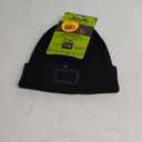 Panther Vision LED Hat Light - POWERCAP 2.5 USB Rechargeable LED Beanie Light Hat - Bright LEDs and IPX4 Water Resistance Gifts for Dad Father Men Husband Warm Knitted Cap - Black
