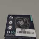 ARCTIC P9 Max - PC Fan, High-Performance 92 mm PWM case Fan, 450-4300 RPM, Optimized for Static Pressure, 0dB Mode - Black