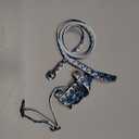 Cat Harness and Leash Set - Escape Proof Adjustable Cat Harness, Comfortable Soft Lightweight, Use Safe & Easy, Walking Travel Kitten Harness, 
Size	Neck: 7.8"-12", Chest: 10.2"-16", Belt Length: 48"
 (Blue Glacier Penguin)