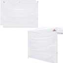 SCOCANOPY Sidewalls for 10x10 Canopy Frame, 3 Pack SunWalls Only,White
