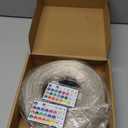 200Ft Rope Lights Outdoor, 18 Colors Changing 610 LED String Lights Plug in with Remote, IP68 Waterproof Twinkle Fairy Light Rope Lighting Indoor for Bedroom Patio Christmas Halloween Decor