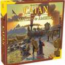 CATAN Histories Settlers of America Board Game - Forge Trails into Rails! Strategy Game, Family Game for Kids & Adults, Ages 14+, 3-4 Players, 120 Min Playtime, Made by CATAN Studio