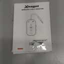 Ultra Xmagpot Bluetooth 5.4 Transmitter Receiver - CNC Aluminum & Ceramic Glass | Dual Link for 2 AirPods/Headphones | aptX Adaptive/HD Audio | Wireless Transmitter for Airplane/TV/Car/Gym (Black)