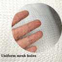 Stainless Steel Mesh Fabric 5" x 50 Ft Double Layer Hole Filler, Flexible Stretchy Hardware Cloth Fill Fabric DIY Kit