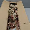 HUAESIN 5FT Fall Trees 2 Pack Autumn Eucalyptus Artificial Tree for Fall Decor Silk Fake Plants in Plastic Pot Farmhouse Indoor Decor Home Thanksgiving Christmas Outdoor Decorations