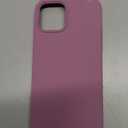 Cordking Designed for iPhone 12 Case, Designed for iPhone 12 Pro Case, Silicone Shockproof Phone Case with [Soft Anti-Scratch Microfiber Lining] 6.1 inch, Lilac Purple